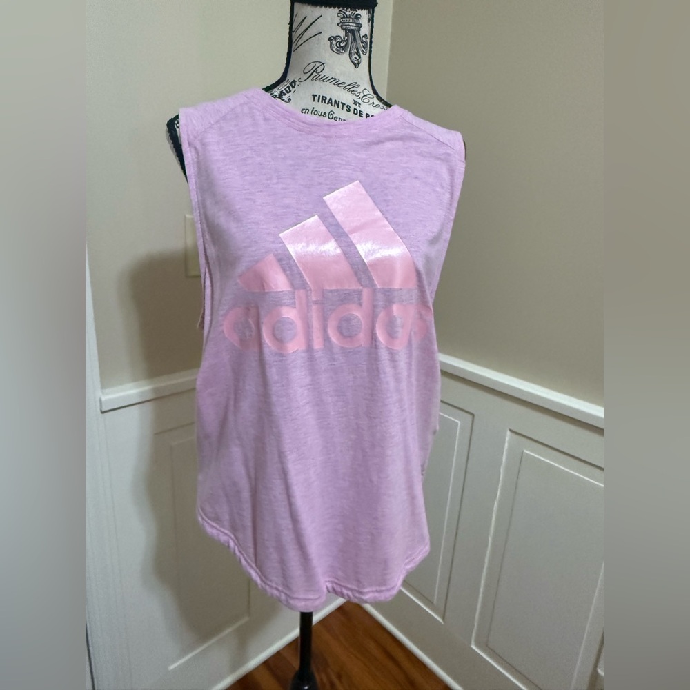 Adidas Soft Pink Tank Top